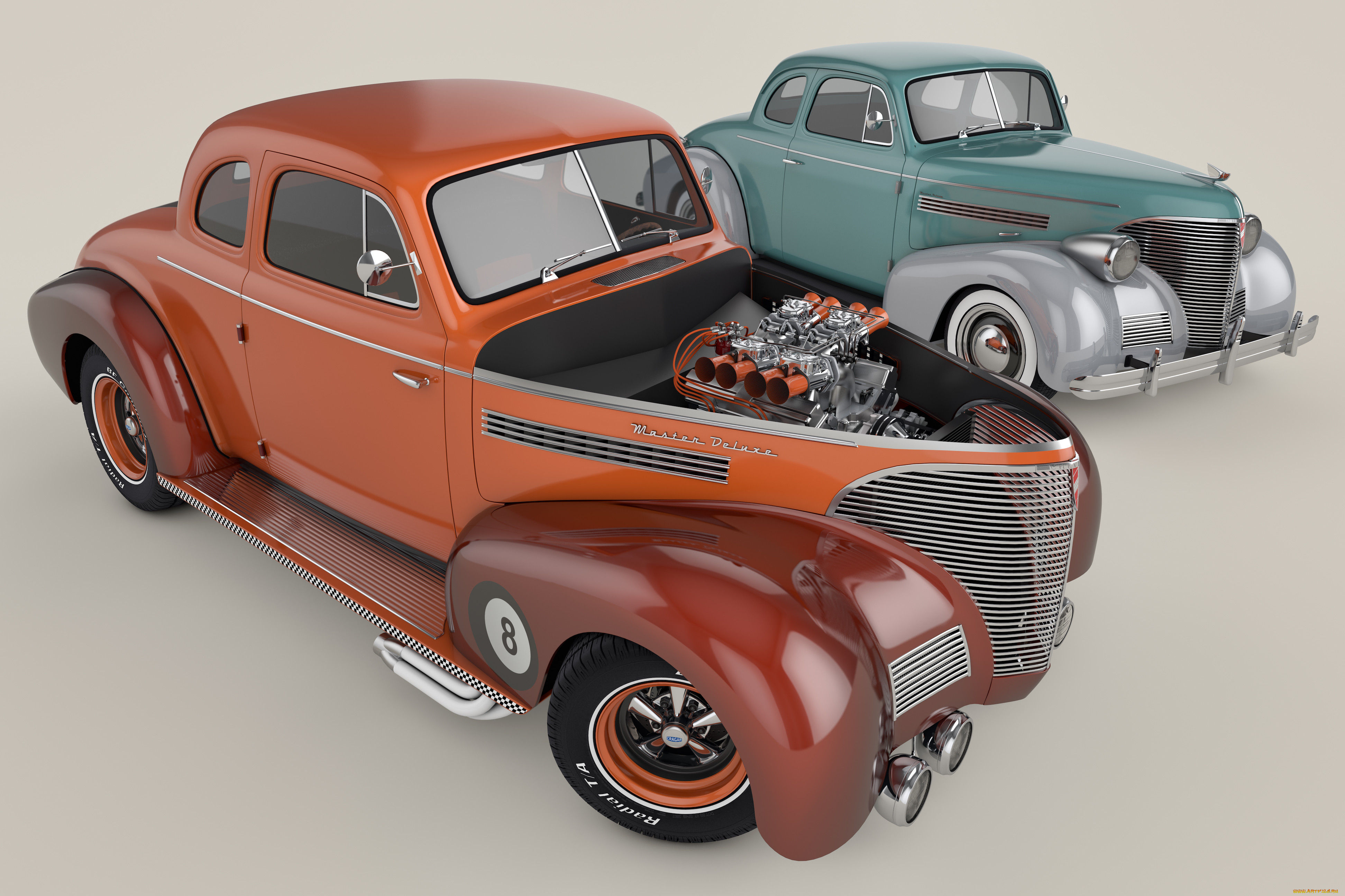 , 3, 1939, chevrolet, master, deluxe, coupe